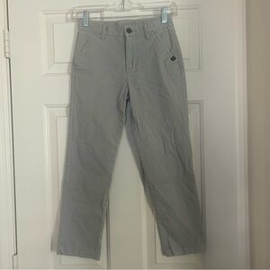 Art Class Girls Chino Casual Uniform Pants Jet Gray Size 8